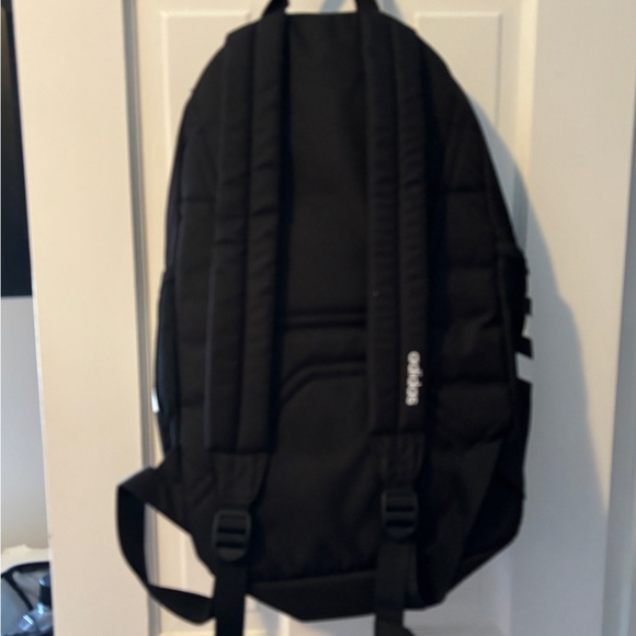 Adidas Black and White Backpack Classic Design - Picture 4 of 5